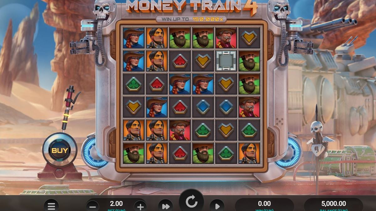 Money Train 4 basisscherm 1