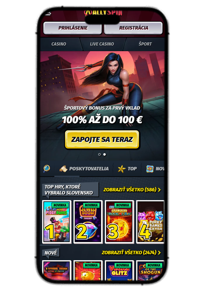 AllySpin Casino Mobile