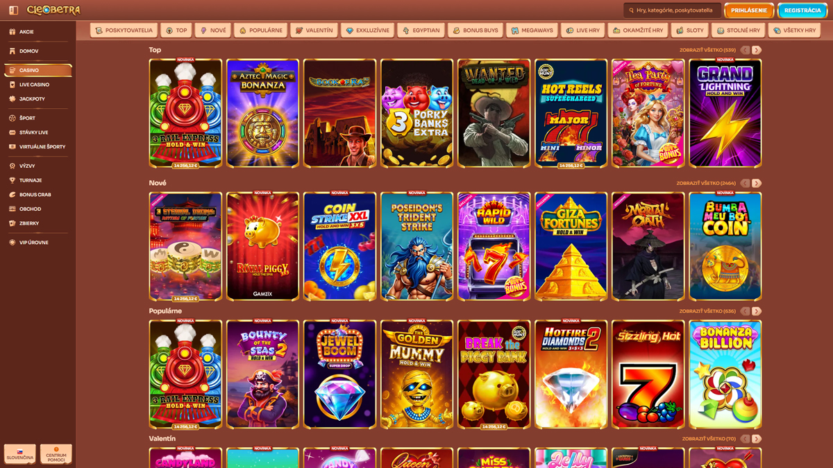 Cleobetra Casino Slots