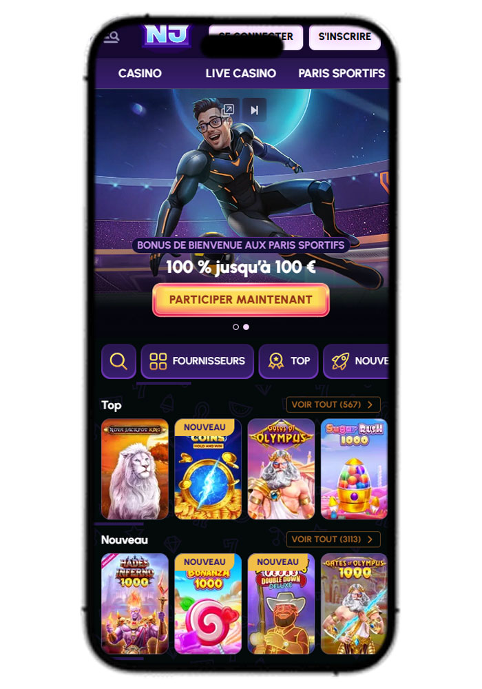 NovaJackpot Casino Mobile