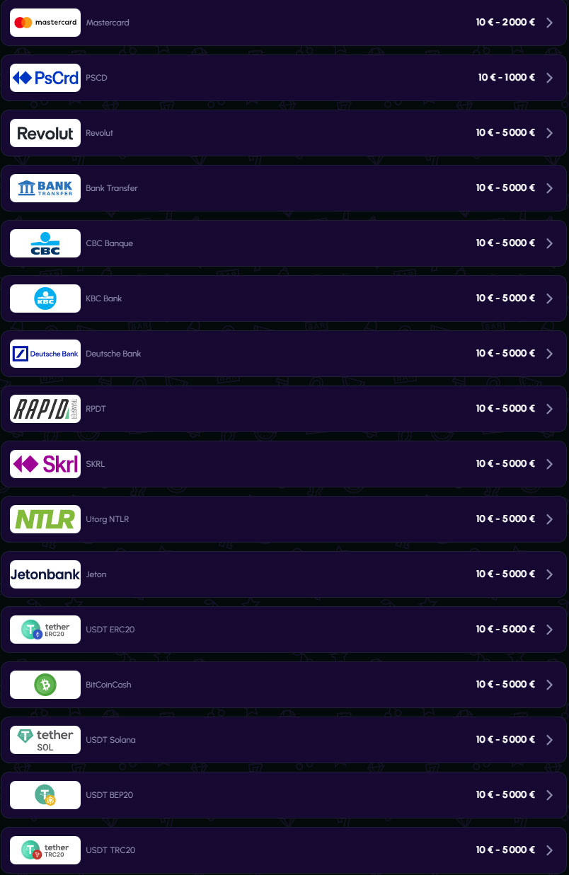 NovaJackpot Casino Payments