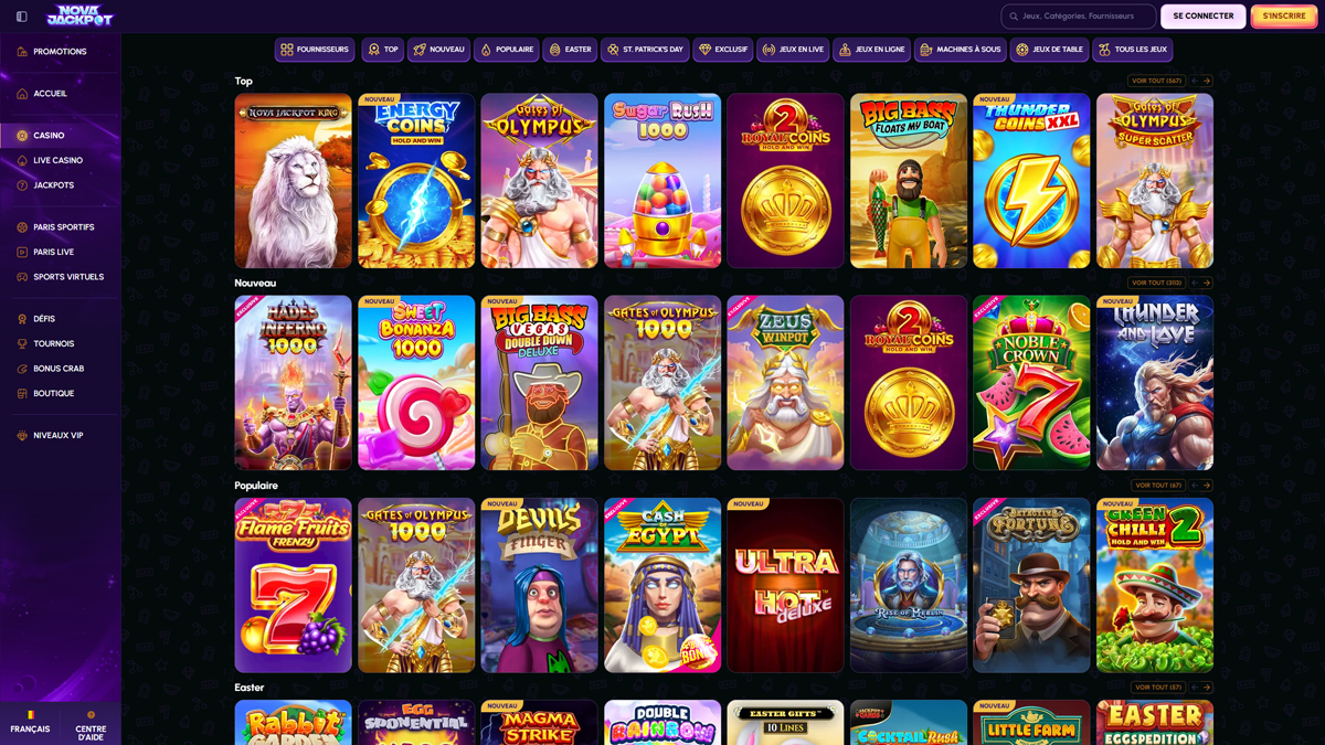NovaJackpot Casino Slots