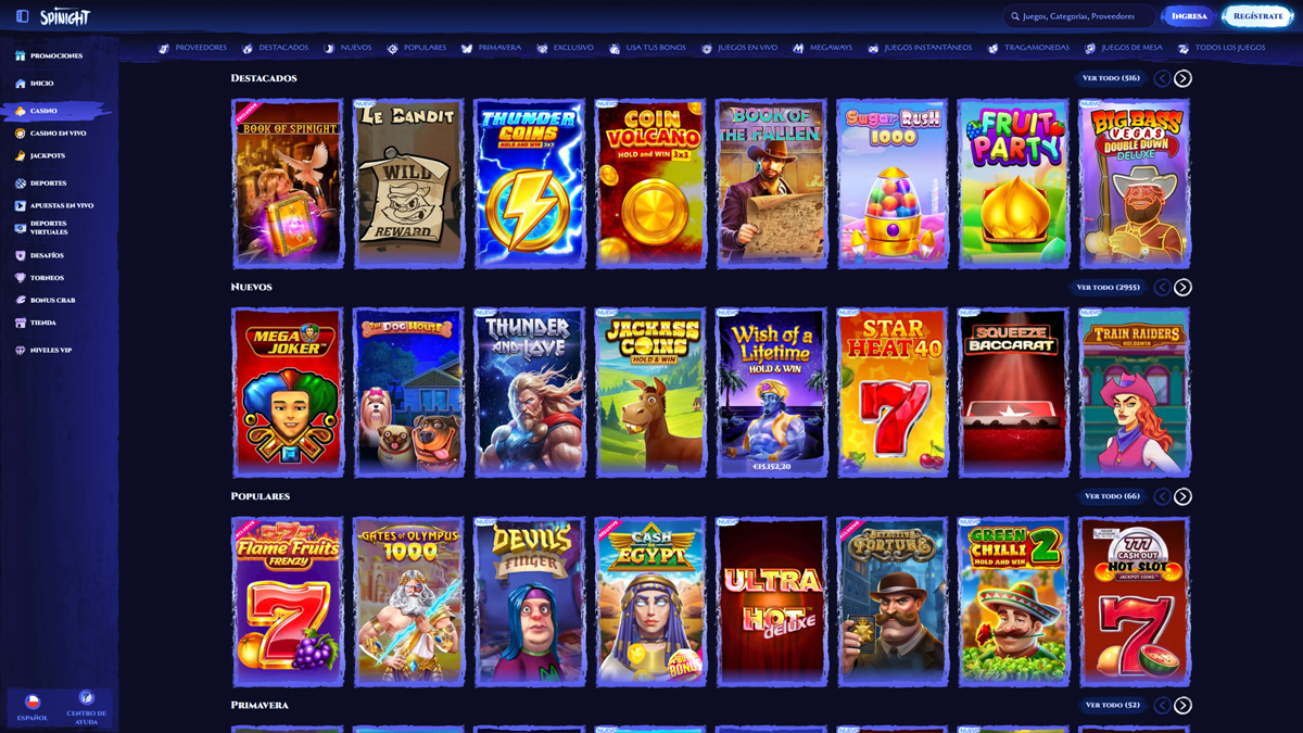 Spinight-Casino-Chile-Slots
