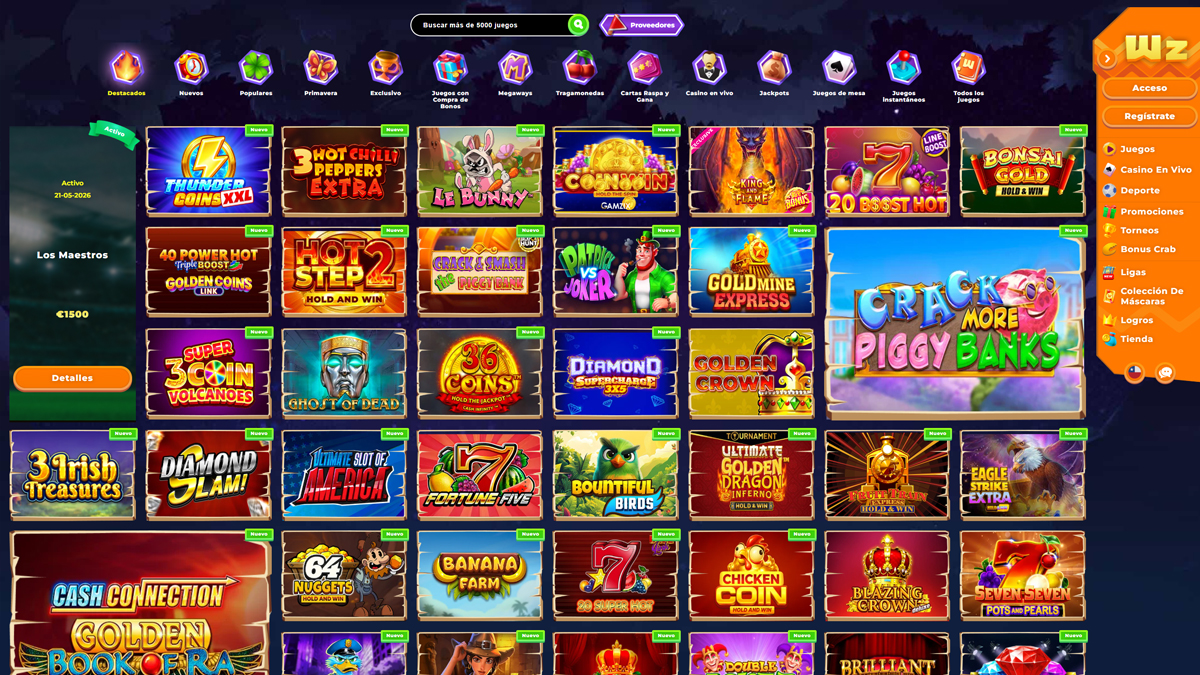 Wazamba-Casino-Chile-Slots