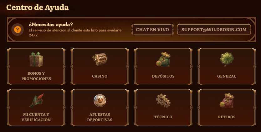 WildRobin-Casino-ES-Help-Centre