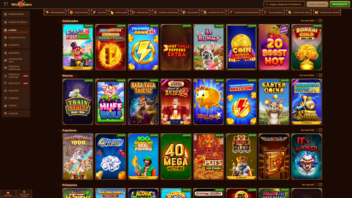 WildRobin-Casino-ES-Slots