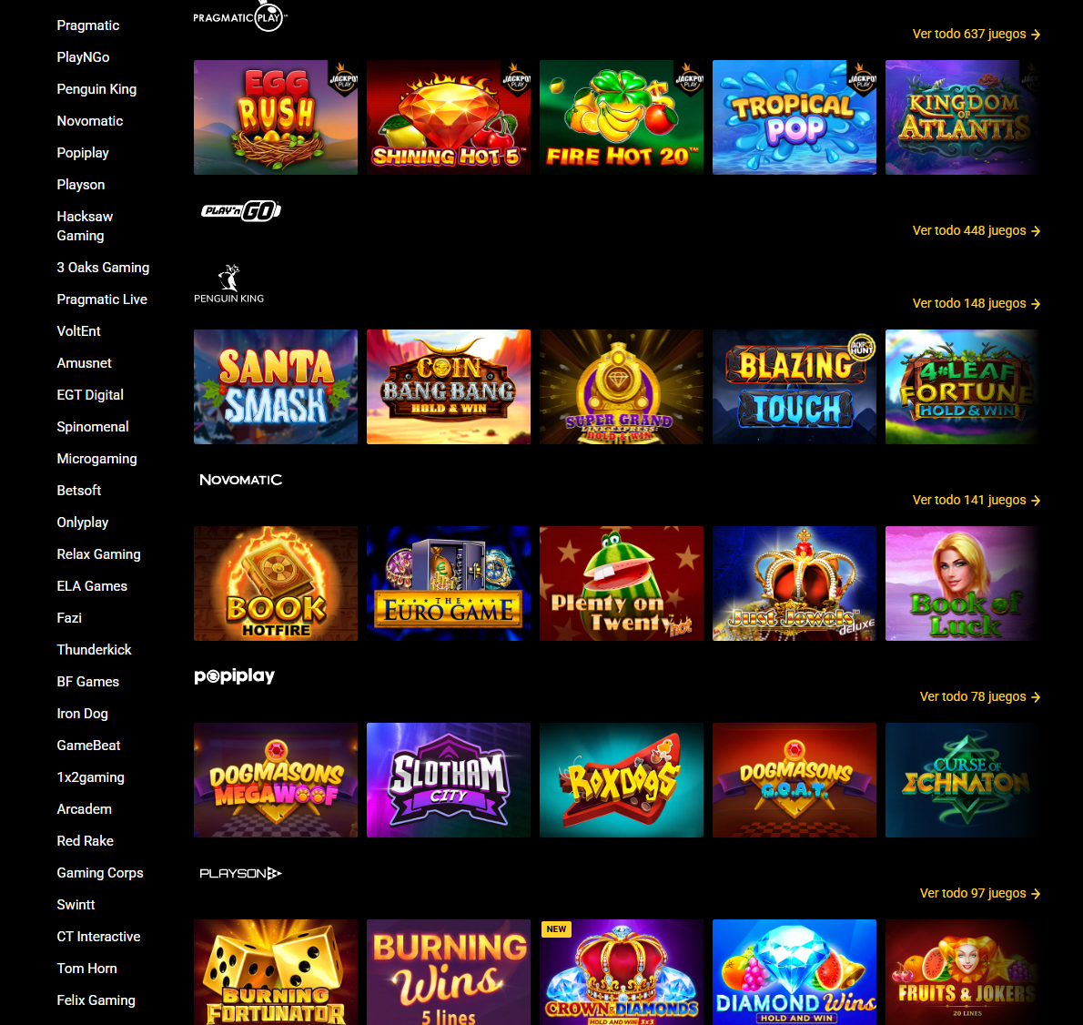 Zet-Casino-ES-providers