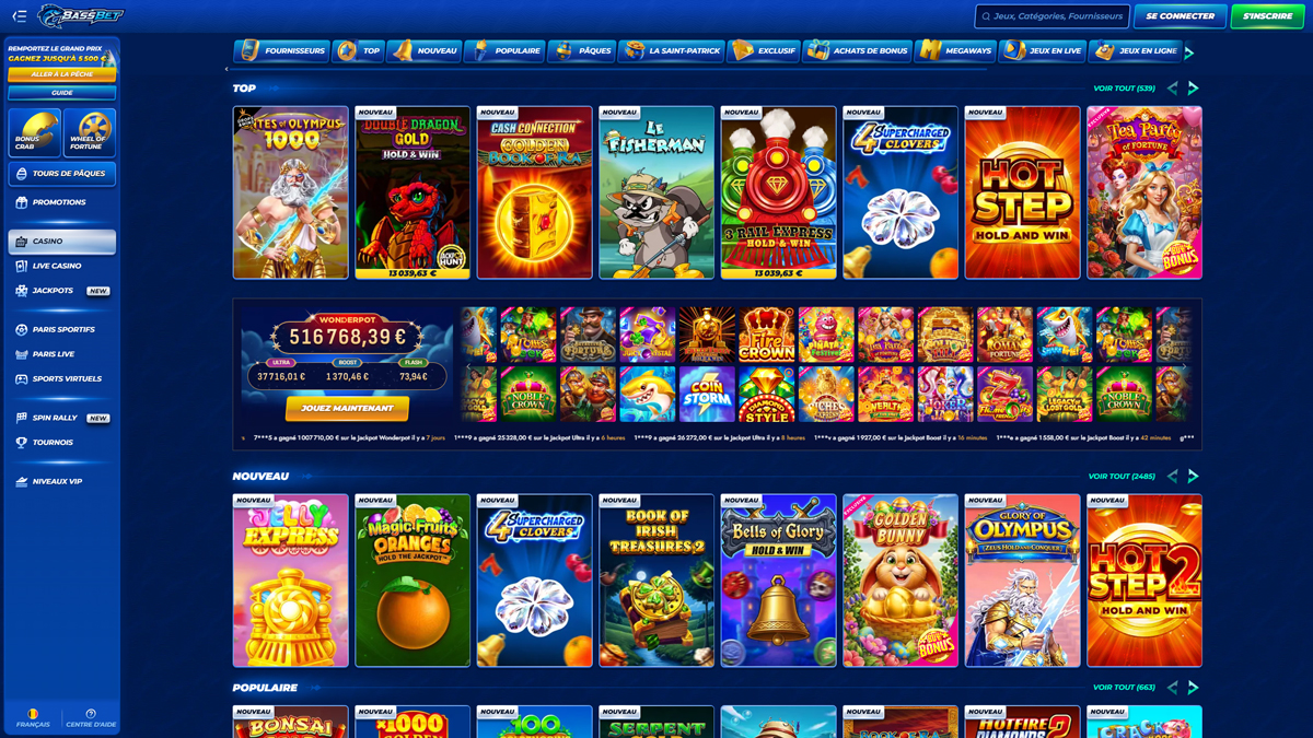 BassBet Casino BE Slots