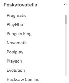 BoaBoa Casino Providers