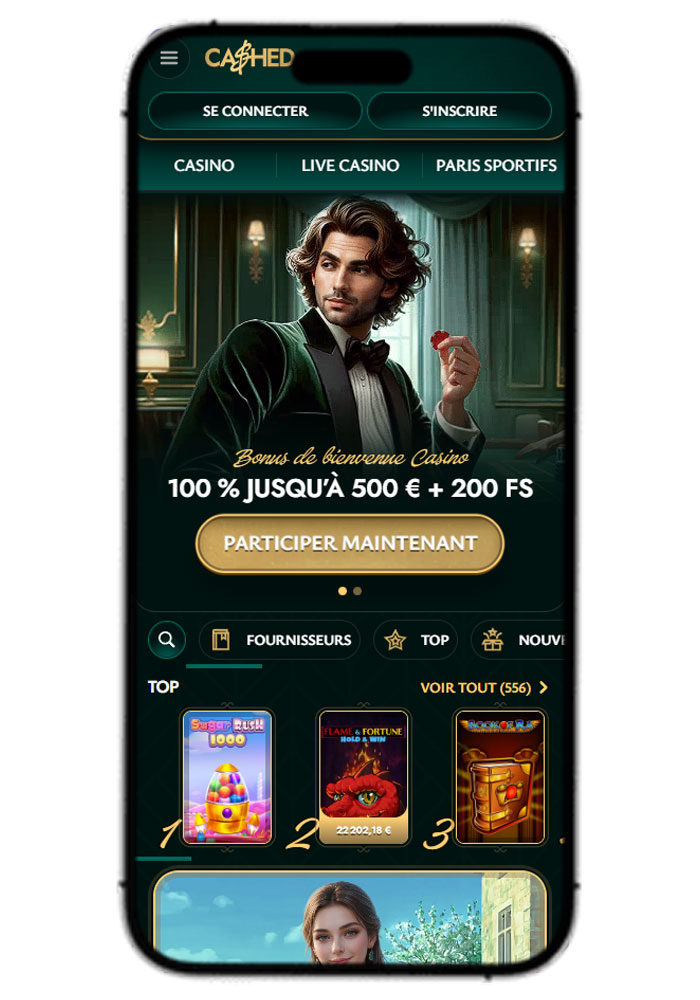 Cashed Casino BE Mobile