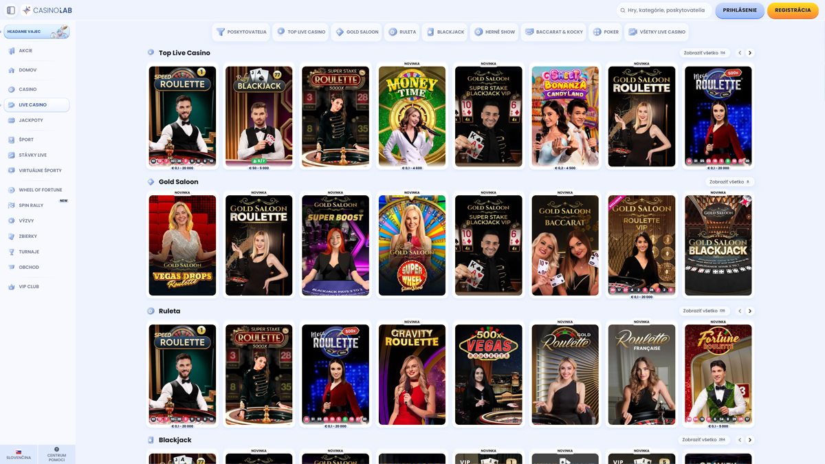 Casinolab Casino Live Casino