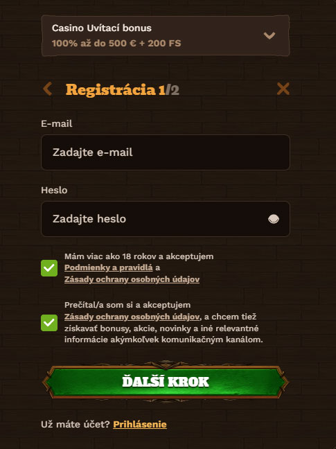 FatPirate Casino register