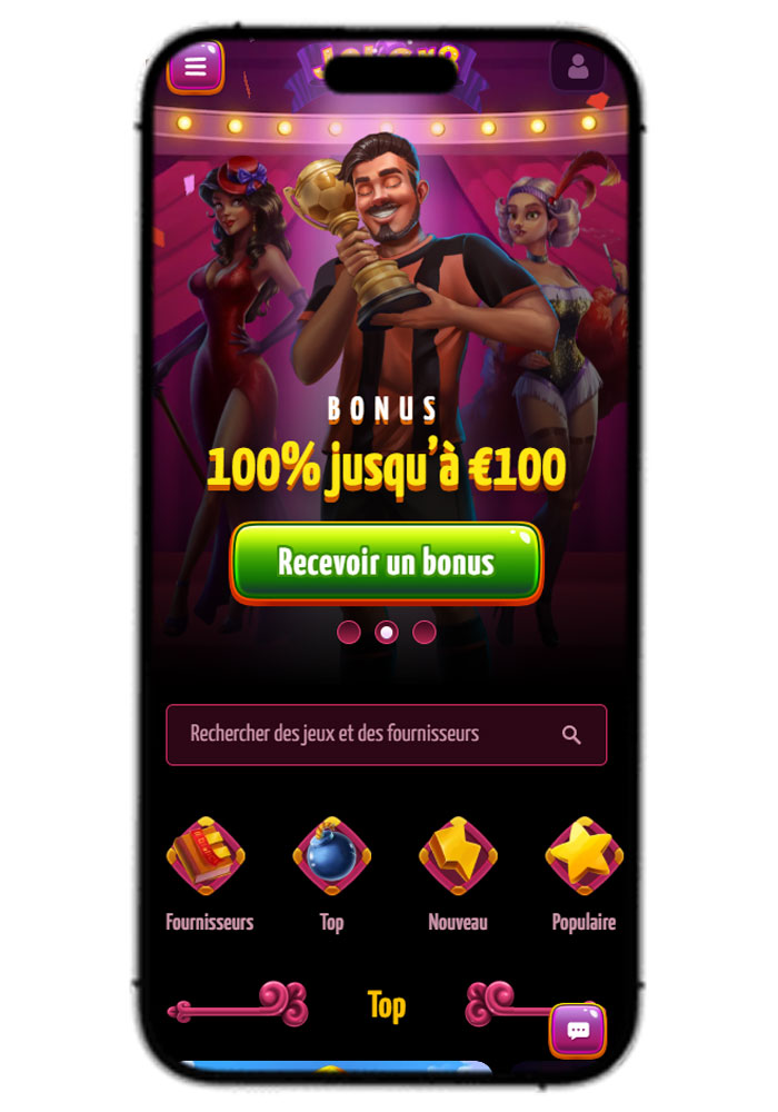 Joker8 Casino BE Mobile