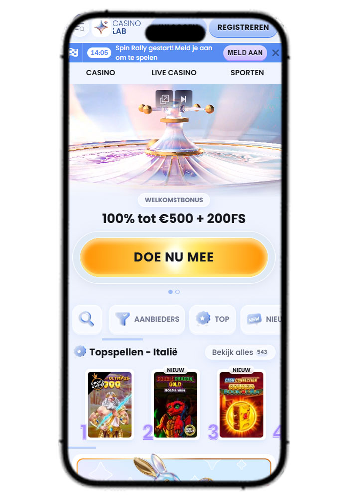 CasinoLab Casino BE Mobile