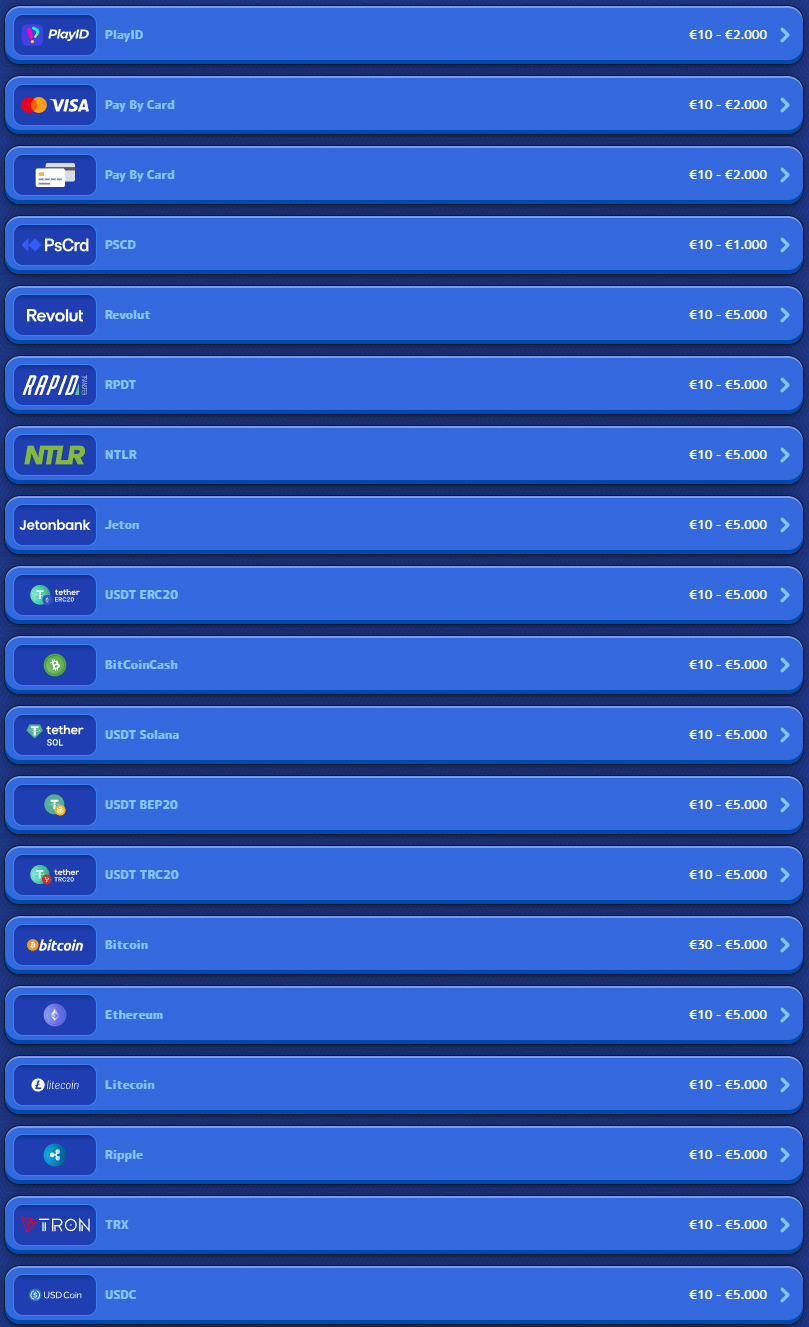 Pistolo-Casino-Chile-payments
