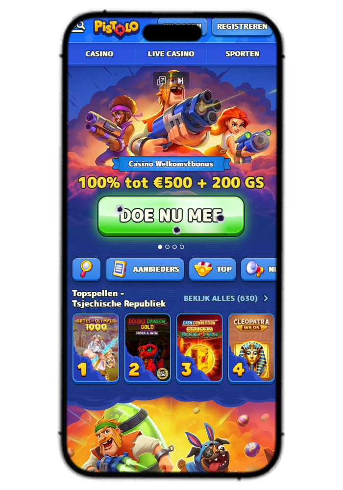 Pistolo Casino Mobile