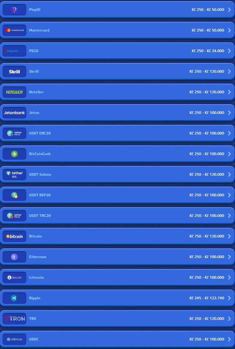 Pistolo Casino Payments