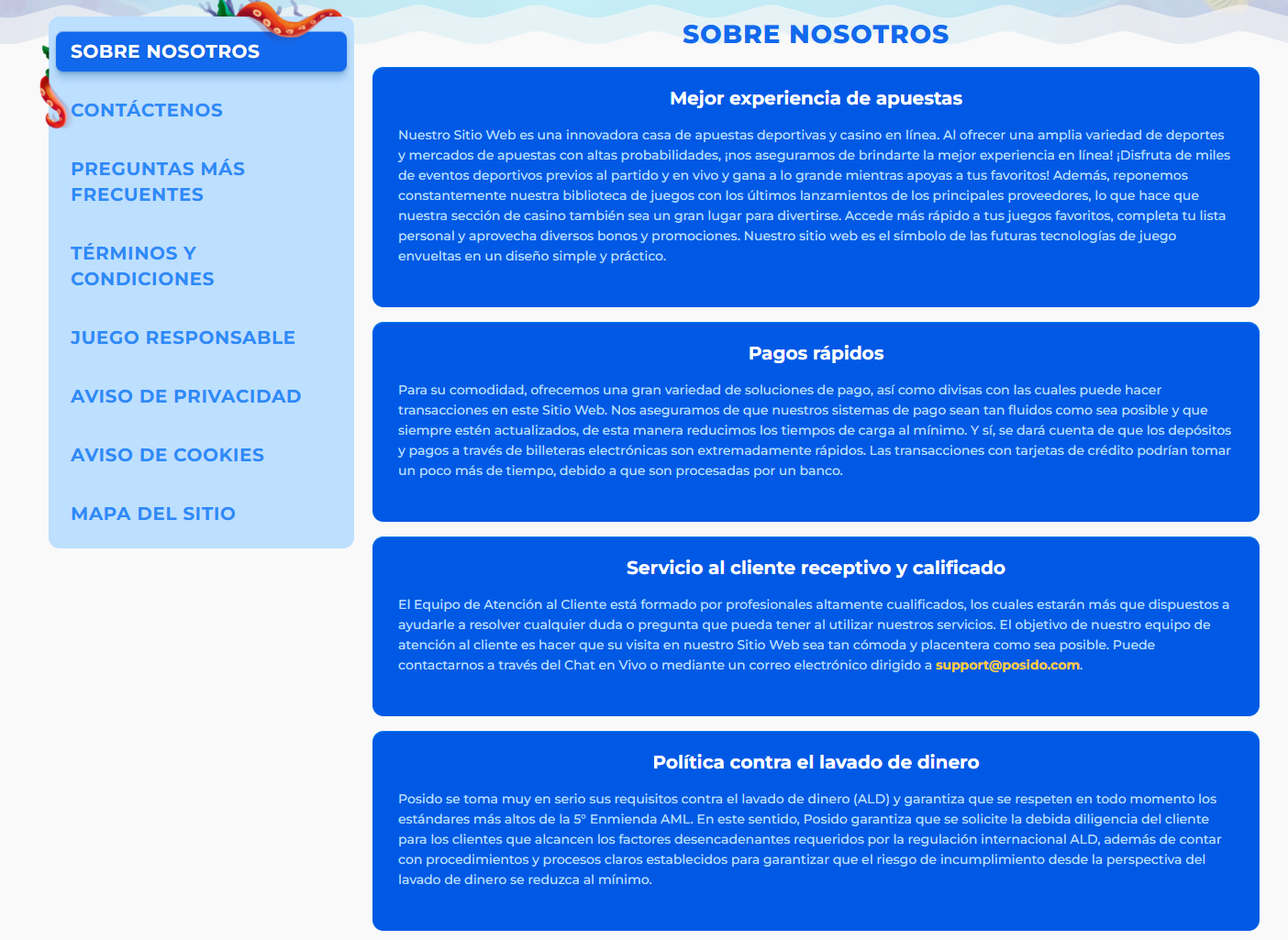 Posido-Casino-Chile-Help-Centre