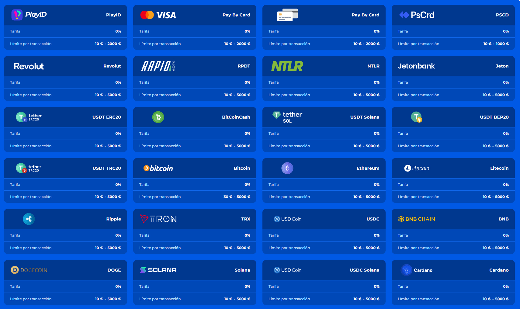 Posido-Casino-Chile-payments