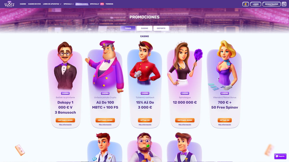 SlotsPalace-Casino-Chile-Bonuses