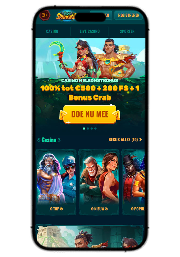 Spinanga Casino Mobile