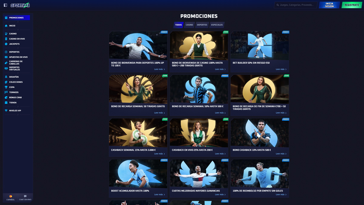 Sportaza-Casino-ES-Bonuses