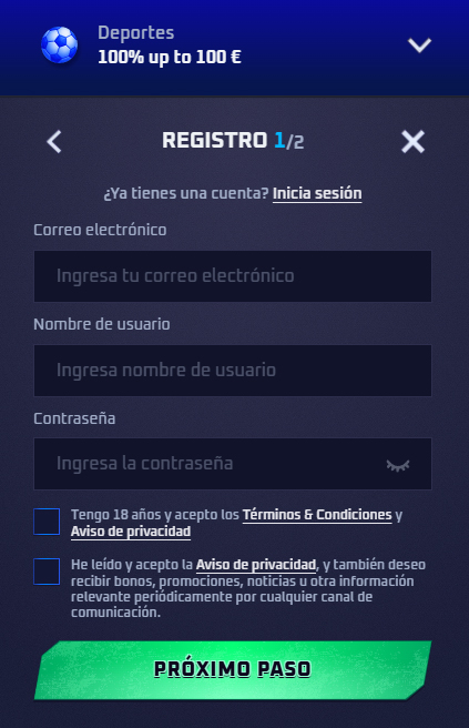 Sportaza-Casino-ES-Register