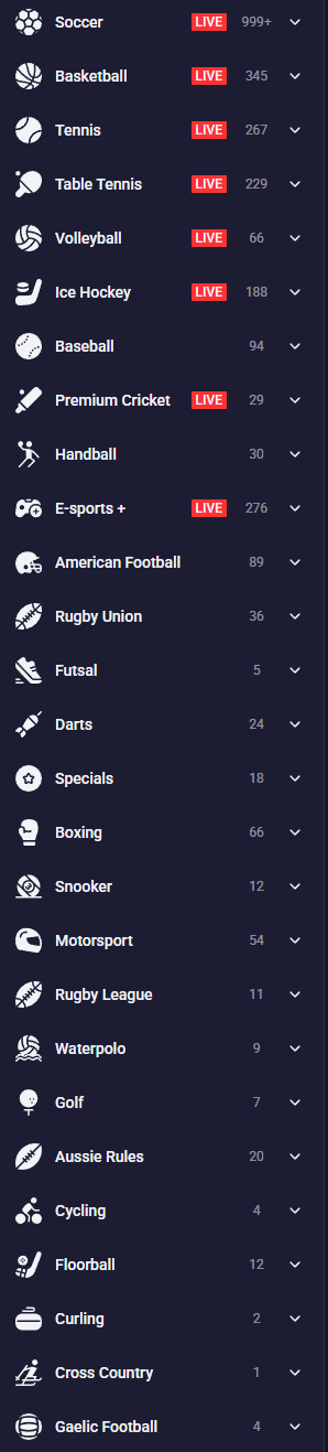 Sportaza Casino Sports