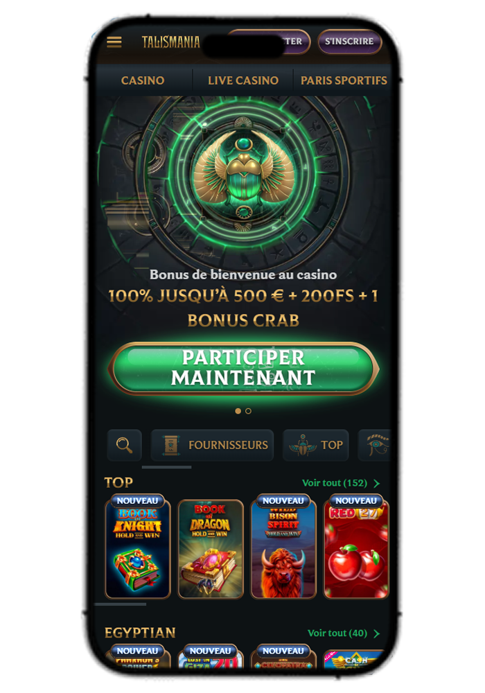 Talismania Casino Mobile