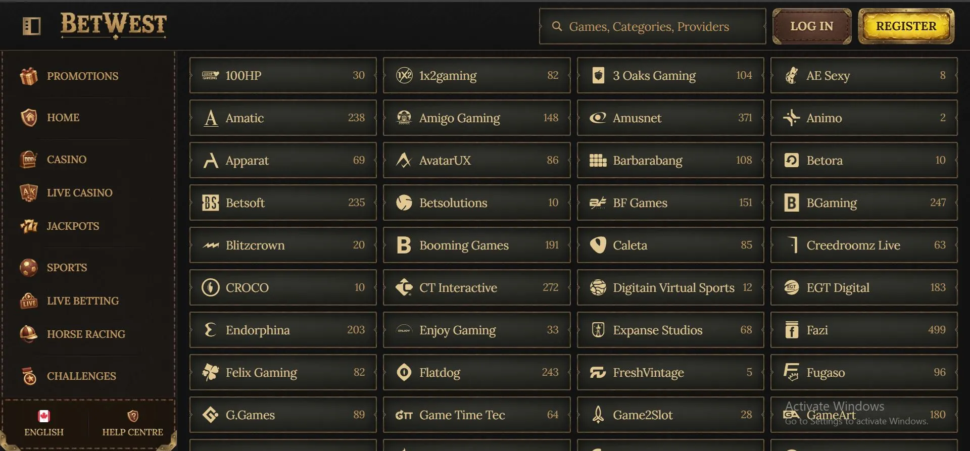 betwest-casino-providers-list