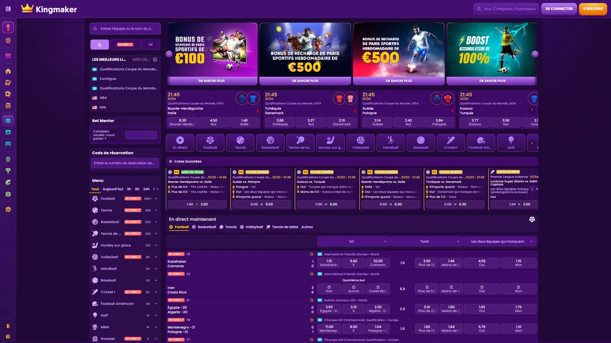 Kingmaker Casino Sports-Betting