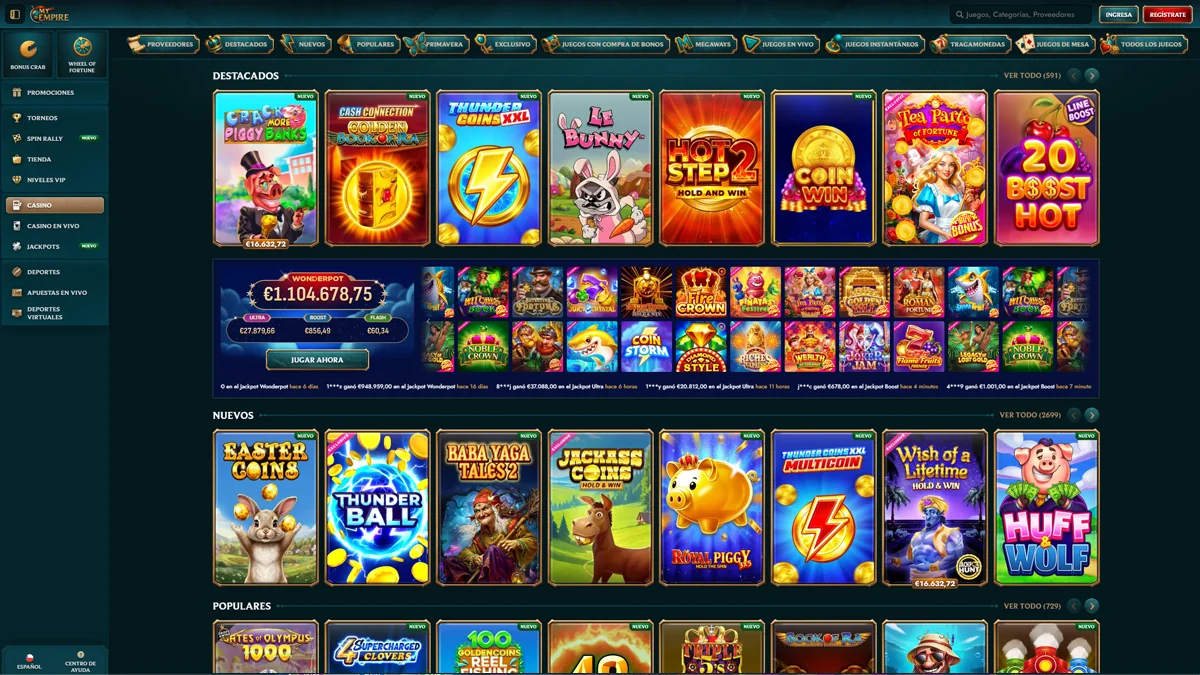 MyEmpire-Casino-Chile-Slots
