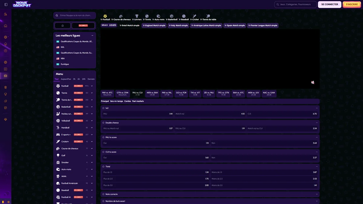 NovaJackpot Casino Sports-Betting